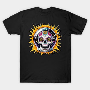 Sugar Skull Astronaut T-Shirt